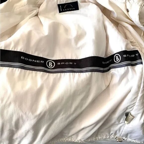 Vintage Bogner heavily embroidered Elephant Design white ski jacket 4 - Picture 13 of 14